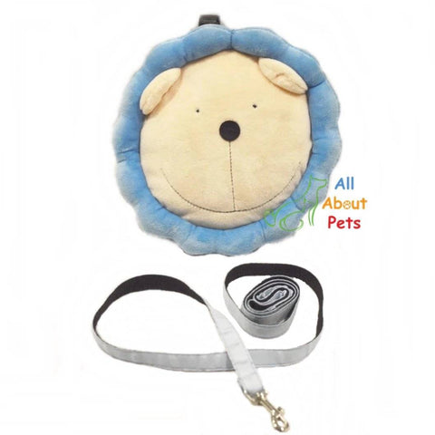 Image of Dog food Bag With Leash, bear shaped bag, bear face bag, pet treat carry bag available at allaboutpets.pk in pakistan.