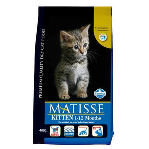 Farmina Matisse Kitten food, 400g, 1.5kg, 10kg available at allaboutpets.pk in pakistan.