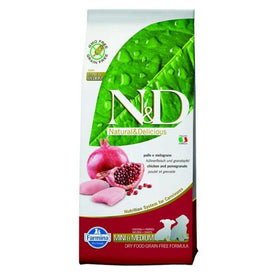 Farmina N&D Grain Free  Puppy Canine Chicken & Pomegranate 12 KG available at allaboutpets.pk in pakistan.