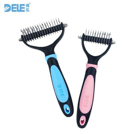 DELE Dematting Rake For  Undercoat Double Sided for Dogs & Cats, double sided pet brush available at allaboutpets.pk in pakistan.