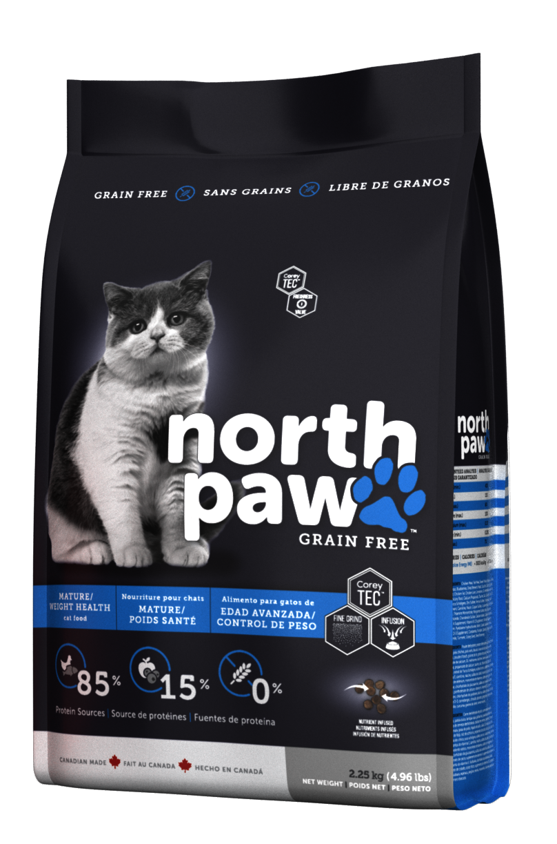 North Paw Grain Free Mature/Weight Health Cat Food available at allaboutpets.pk in Pakistan