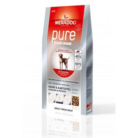 MERA Pure Chicken & Potatoes Adult Dog Food available at allaboutpets.pk in pakistan.