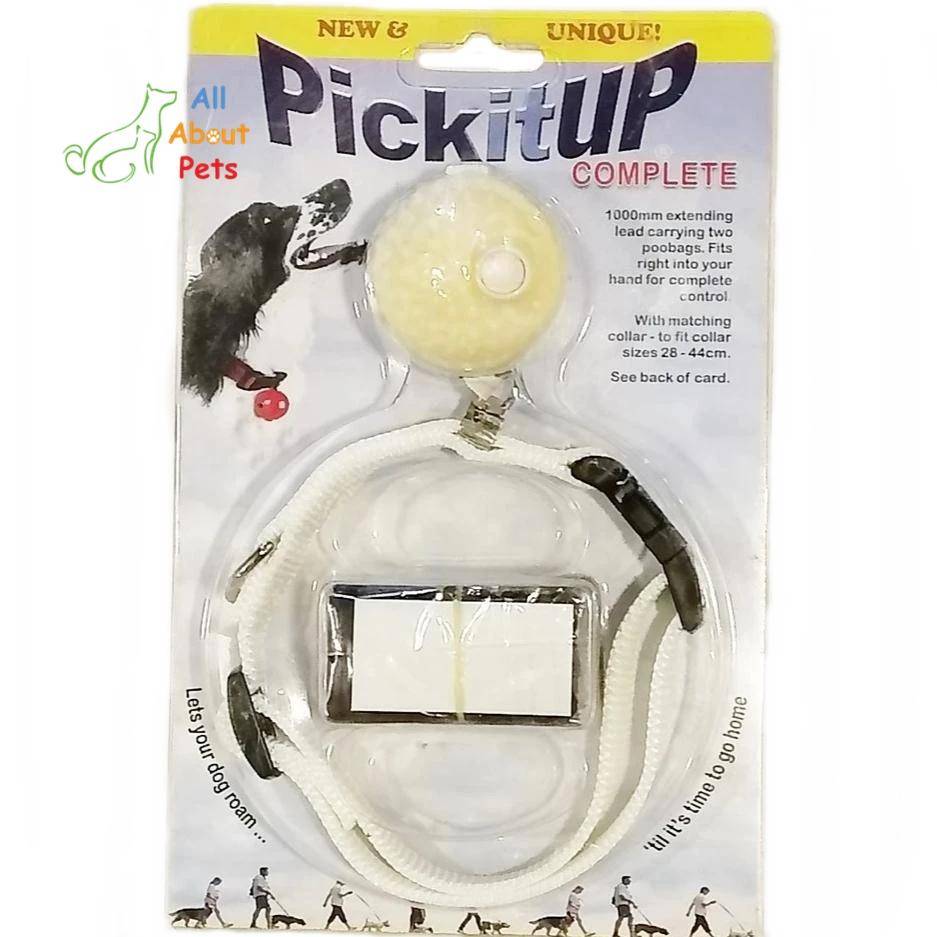 Pickitup Dog Collar with Poo Bag Container available online at allaboutpets.pk in pakistan.