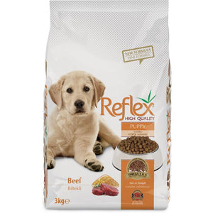 Reflex Puppy Food Beef available at allaboutpets.pk in pakistan.