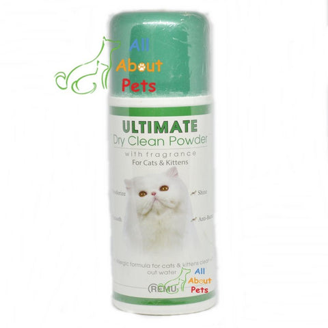 Image of Remu Royal Dry Clean Powder For Cats, Persian cat shampoo available online at allaboutpets.pk in pakistan.