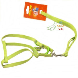 Smart way Reflective nylon pet Harness & Lead Set 12mm available at allaboutpets.pk in pakistan.