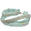 jewelry Soft leather Dog collar and leash turquoise color bling diamante available at allaboutpets.pk in pakistan