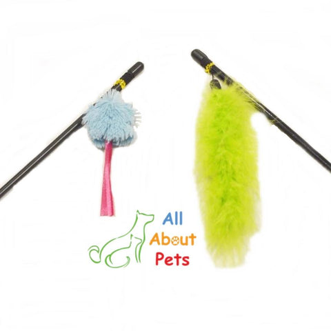 Image of Vitakraft Cat Playing Stick, cat teaser toys available online at allaboutpets.pk in pakistan.