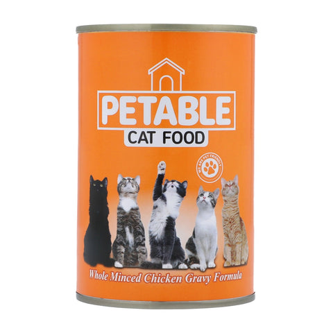 Image of Petable Cat Food Chicken 400g available online at allaoutpets.pk in Pakistan 