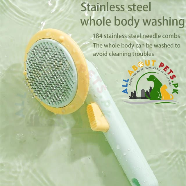 Easy Self Cleaning Brush for Cats and Dogs
