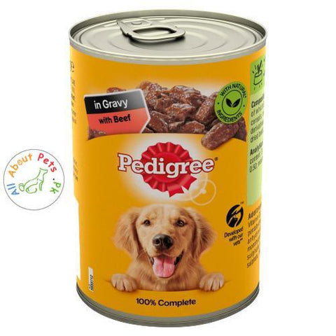 Image of Pedigree Wet Dog Food beef In Gravy Mixed Selection available at allaboutpet.pk in Pakistan 