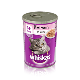 Whiskas Salmon in Jelly - 390g - AllAboutPetsPk