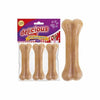 Dog Dental Chew Bones raw hide Pack of 3 available at allaboutpets.pk in Pakistan