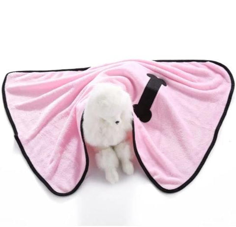 Image of Dog Blankets for Small Dogs Super Soft Solid Color Embroidery Bone Pet Blanket for Cat or Dog Bed, Warm Coral Fleece in Mat Pink Color available at allaboutpets.pk in pakistan
