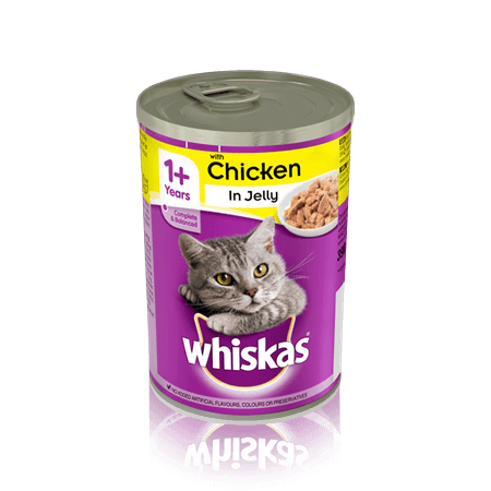 Whiskas Chicken in Jelly - 390g - AllAboutPetsPk