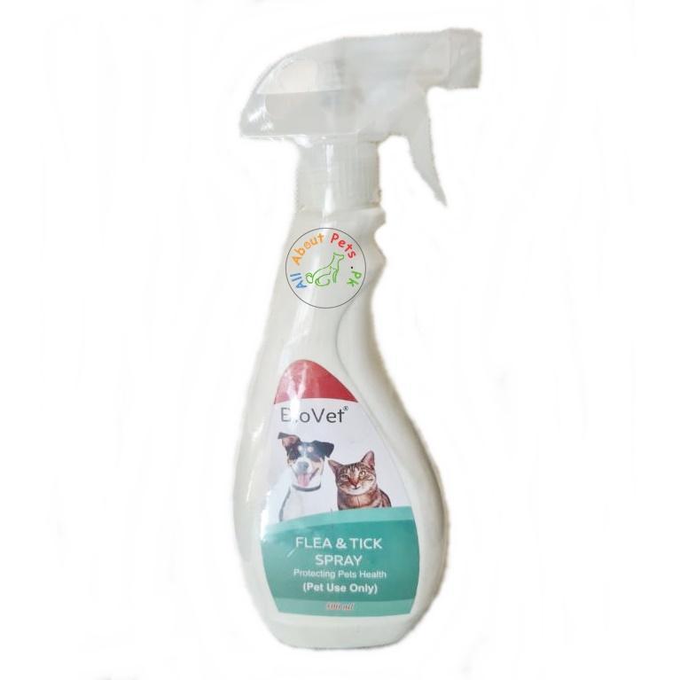 Biovet Flea & Tick Spray 500ml available at allaboutpets.pk in Pakistan