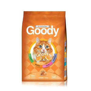 Goody Cat Food In Chicken 500g and 2.5kg available in Pakistan at allaboutpets.pk