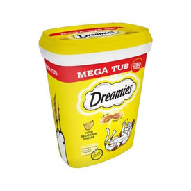 Dreamies Cat Treats, Tasty Snacks With Delicious Cheese  Mega Tub 350g available at allaboutpets.pk in Pakistan