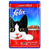 Felix Cat Food Beef In Jelly 100g, cat wet food, cat jelly food available at allaboutpets.pk in pakistan.
