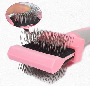 GOLDPETS 2 Sided Cat & Dog Slicker Comb Brush available at allaboutpets.pk in pakistan.