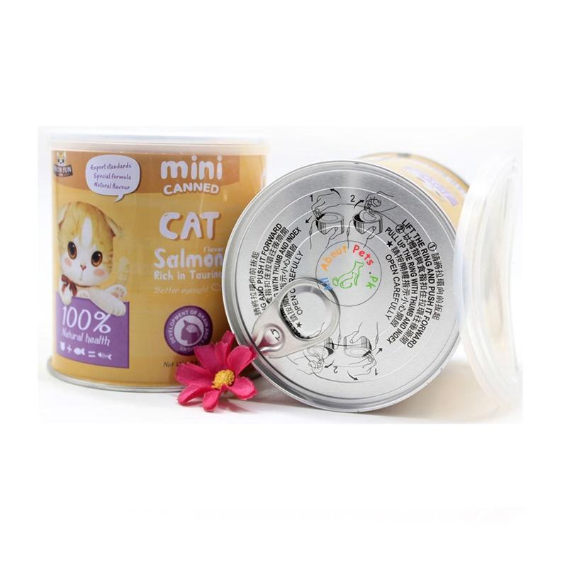 MEOW FUN Cat mini canned Supplement probiotics available at allaboutpets.pk in Pakistan