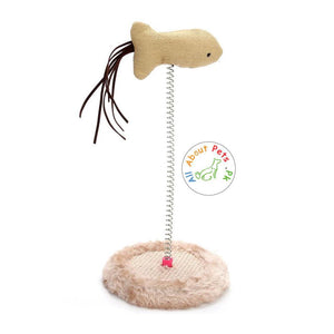 Interactive Teaser Cat Toy With Sisal Scratching - AllAboutPetsPk