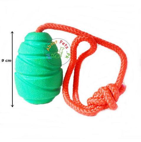 Dog Kong Chew Toy Hard Rubber Pine Cone Shape available at allaboutpets.pk in Pakistan