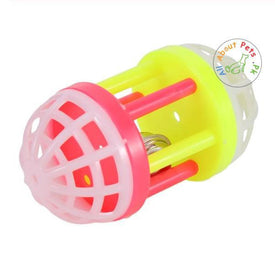 Cat Toy Six-Column Dumbbell with Bell available at allaboutpets.pk