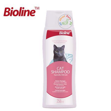 Image of Bioline Cat Shampoo 250ml available in Pakistan at allaboutpets.pk
