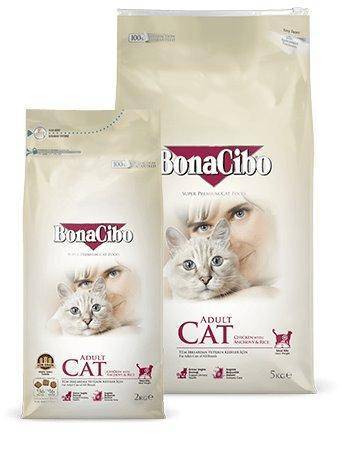 Image of BONACIBO Adult Cat Chicken & Rice With Anchovy 2kg available at allaboutpets.pk