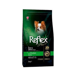 Reflex Plus for Mini & Small Breeds with Chicken Adult Dog Food 3kg available at allaboutpets.pk in Pakistan