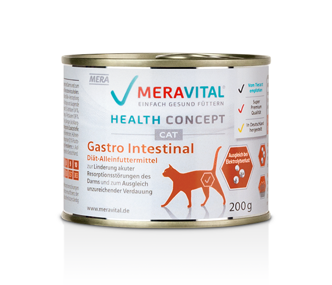 MERAVITAL Gastro Intestinal Wet Cat Food 200g available at allaboutpets.pk in Pakistan