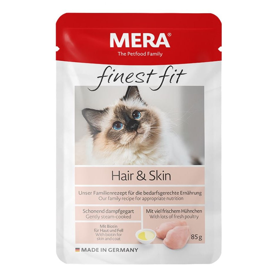 Mera Finest Fit Hair & Skin Cat Jelly 85g available online at allaboutpets.pk in Pakistan