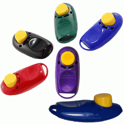 i-Click Clicker Big Button Pet Dog Cat Training Aid, click with wrist bands available at allaboutpets.pk in pakistan