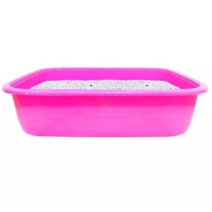 Image of PawComfort Cat Litter Tray Large, pink cat litter tray available at allaboutpet.pk in pakistan.