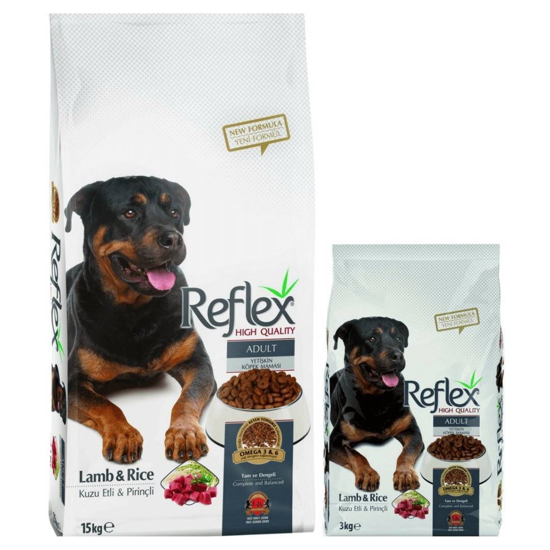 Reflex Adult Dog Food Lamb & Rice available at allaboutpets.pk in pakistan.
