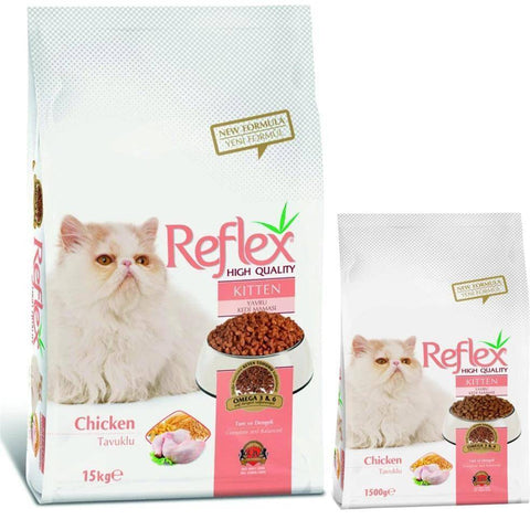 Reflex Kitten Food Chicken available at allaboutpets.pk in pakistan.
